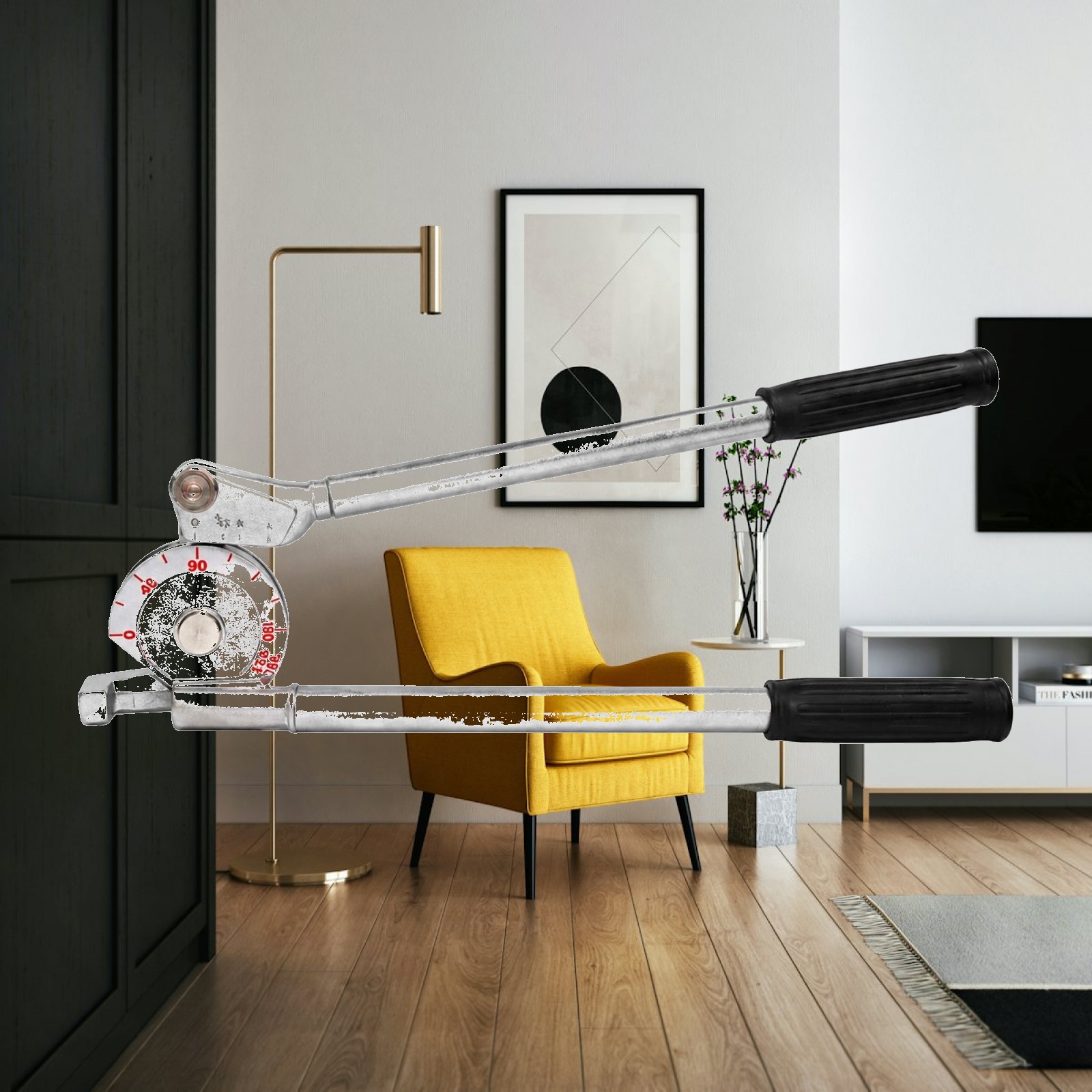 Hand Tools In Workshop - Handmatige buigmachine voor koperen en aluminium