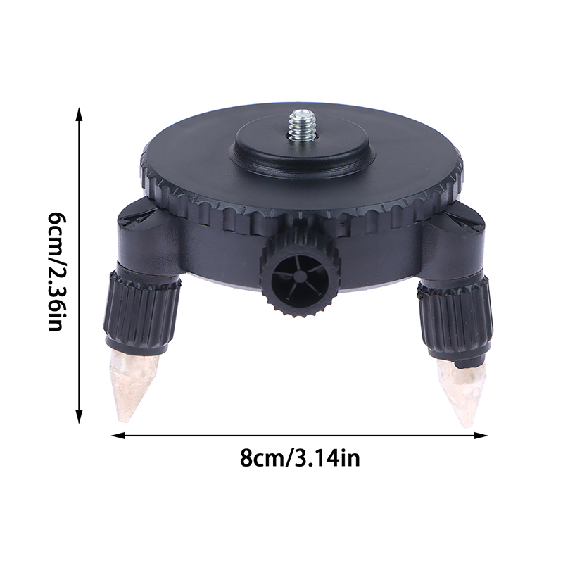 Spirit Level - 360-graden rotatie basisniveaumeteradapter statiefbeugel met 1/4