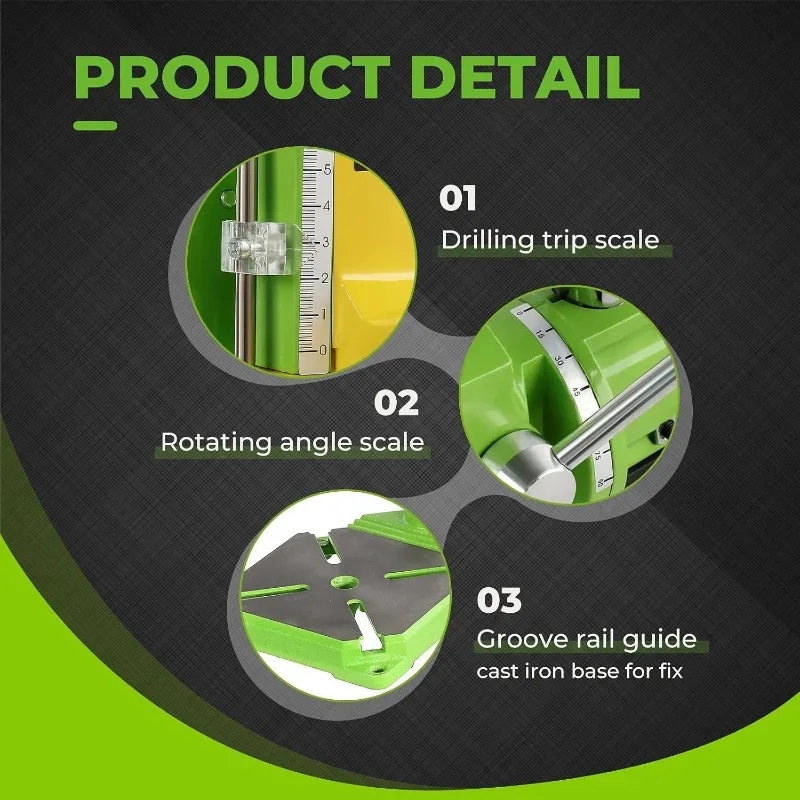 # Tafelboormachine met draaiba - Drill Press recensie en prijs